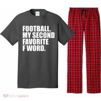 Football My Second Favorite F Word Pajama Set thumb 0