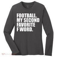 Football My Second Favorite F Word Women's Long Sleeve Shirt thumb 0