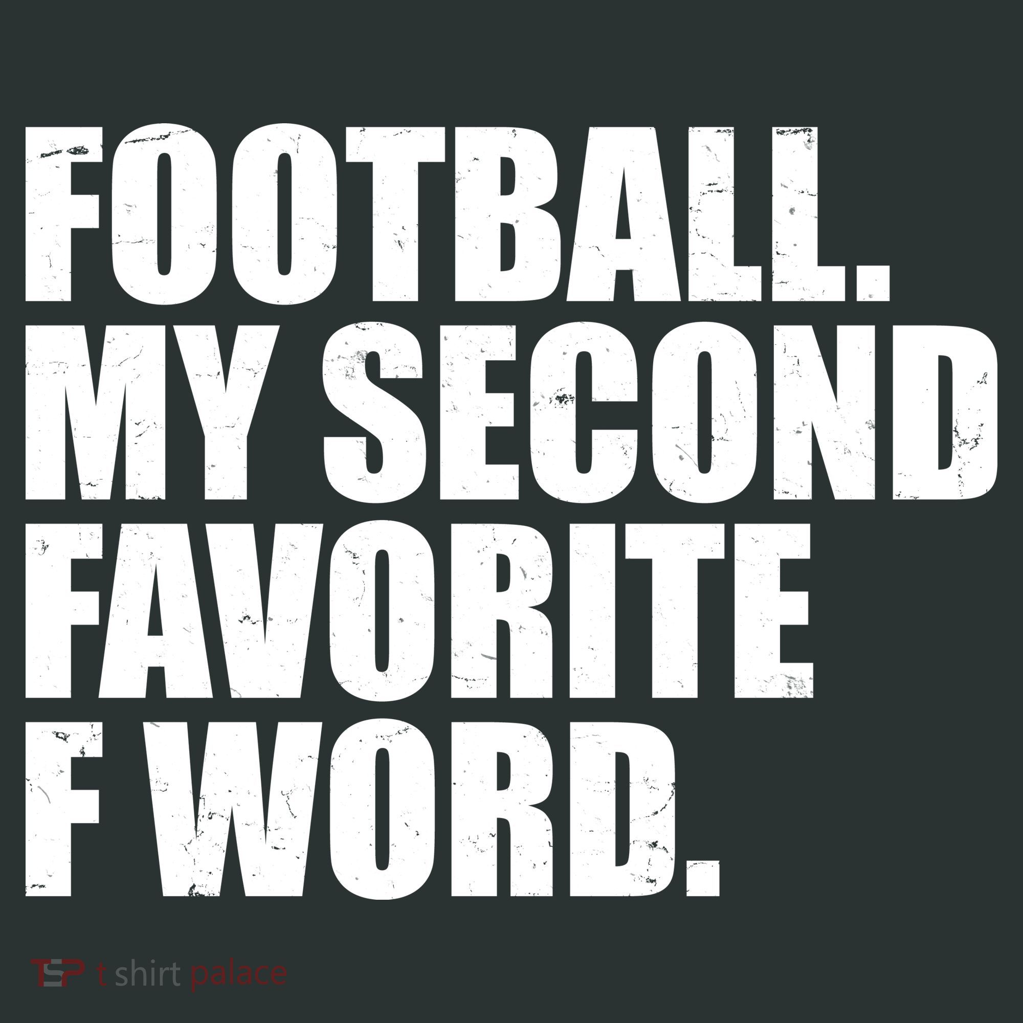 Football My Second Favorite F Word Women's Long Sleeve Shirt