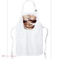 Fake Muscles Six Pack Abs Ripped Chest Fake Bodybuilding Apron thumb 0