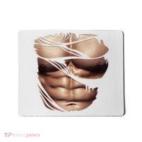 Fake Muscles Six Pack Abs Ripped Chest Fake Bodybuilding Mousepad thumb 0