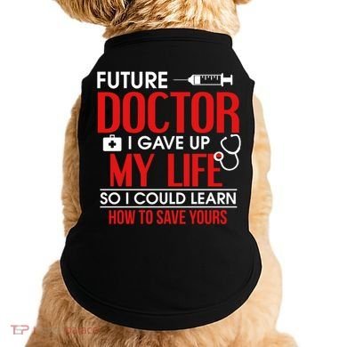 Funny Medical Student Design For Future Doctors And Physicians Gift Doggie Tank