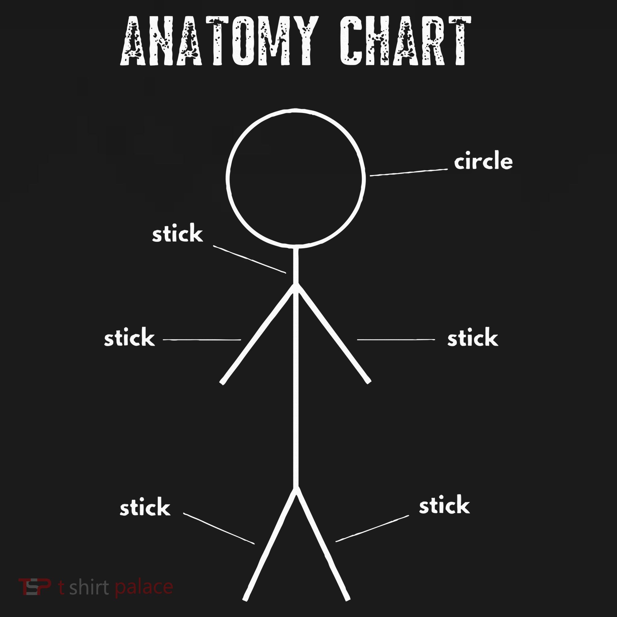 Funny Medical Student Gift Sarcastic Anatomy Of Stickman Women's Hoodie
