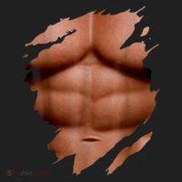 Fake Muscles Six Pack Abs Ripped Chest Fake Bodybuilding Women's Sweatshirt thumb 2