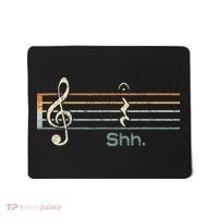Funny Music Shh Quarter Rest And Fermata Notation Musician Mousepad thumb 0