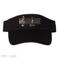 Funny Music Shh Quarter Rest And Fermata Notation Musician Visor thumb 0