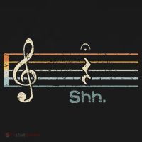 Funny Music Shh Quarter Rest And Fermata Notation Musician Kids Sweatshirt thumb 2