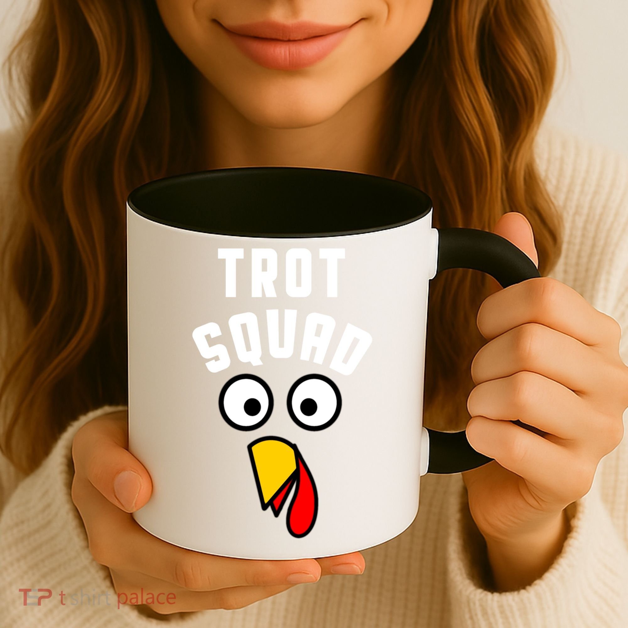 Funny Marathon Thanksgiving 5k Running Turkey Trot Squad Gift Coffee Mug