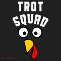 Funny Marathon Thanksgiving 5k Running Turkey Trot Squad Gift Beanie thumb 2