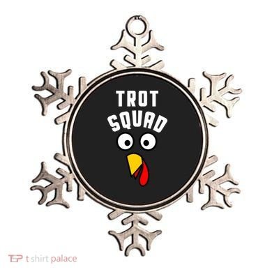 Funny Marathon Thanksgiving 5k Running Turkey Trot Squad Gift Ornament
