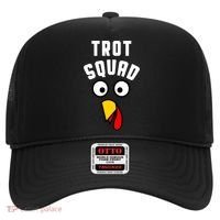 Funny Marathon Thanksgiving 5k Running Turkey Trot Squad Gift Hat thumb 0