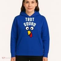 Funny Marathon Thanksgiving 5k Running Turkey Trot Squad Gift Hoodie thumb 5