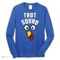 Funny Marathon Thanksgiving 5k Running Turkey Trot Squad Gift Long Sleeve Shirt thumb 0