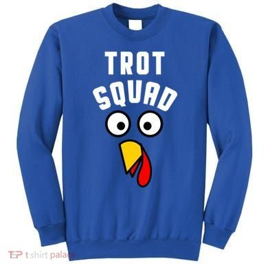 Funny Marathon Thanksgiving 5k Running Turkey Trot Squad Gift Sweatshirt