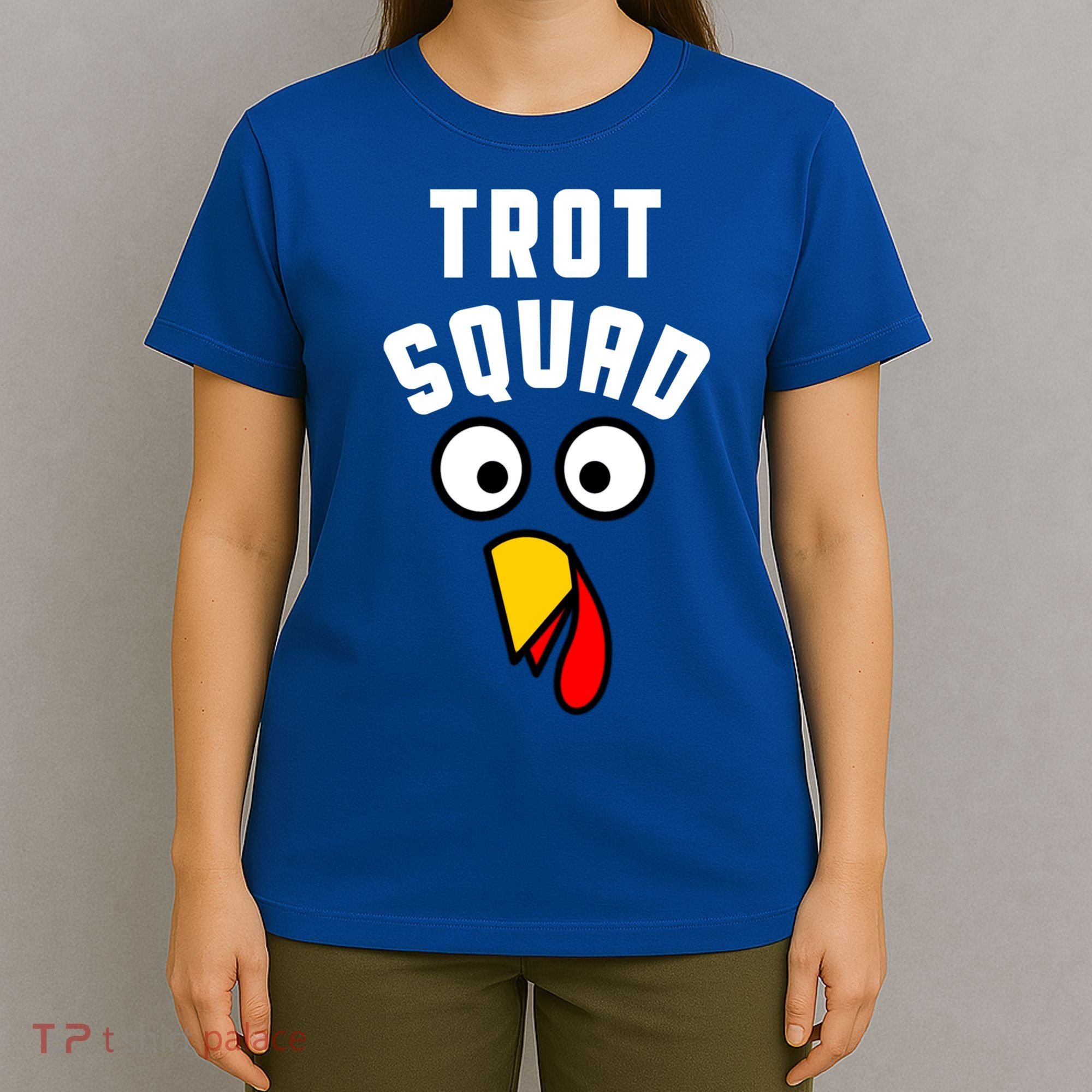 Funny Marathon Thanksgiving 5k Running Turkey Trot Squad Gift T-Shirt