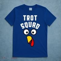 Funny Marathon Thanksgiving 5k Running Turkey Trot Squad Gift T-Shirt thumb 5