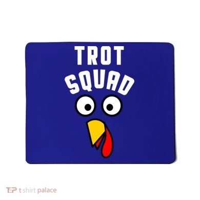 Funny Marathon Thanksgiving 5k Running Turkey Trot Squad Gift Mousepad