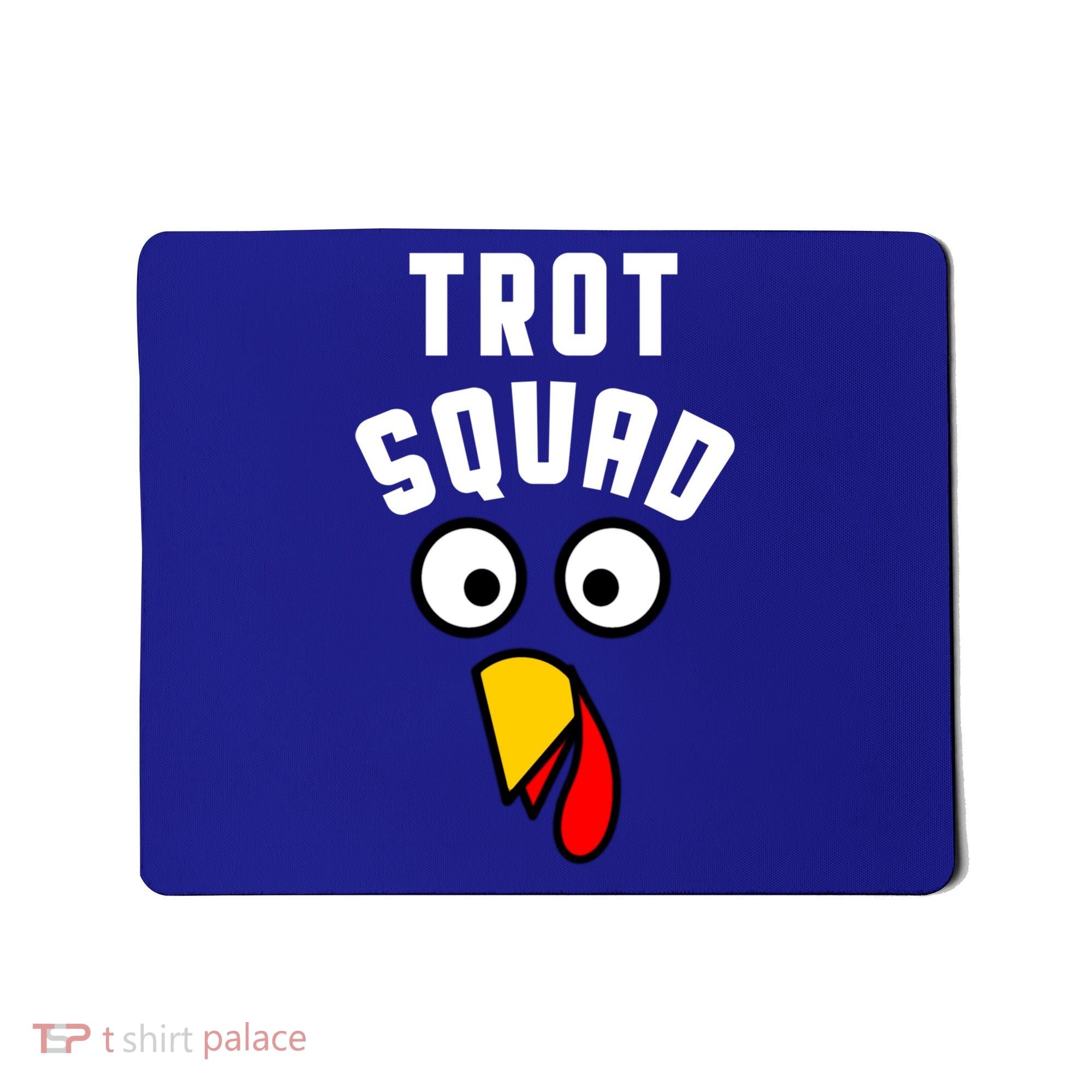 Funny Marathon Thanksgiving 5k Running Turkey Trot Squad Gift Mousepad