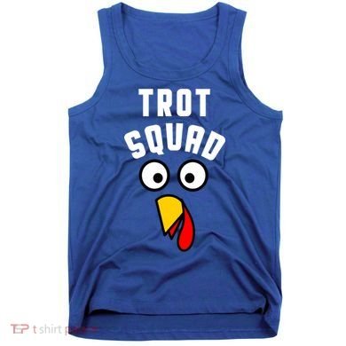 Funny Marathon Thanksgiving 5k Running Turkey Trot Squad Gift Tank Top