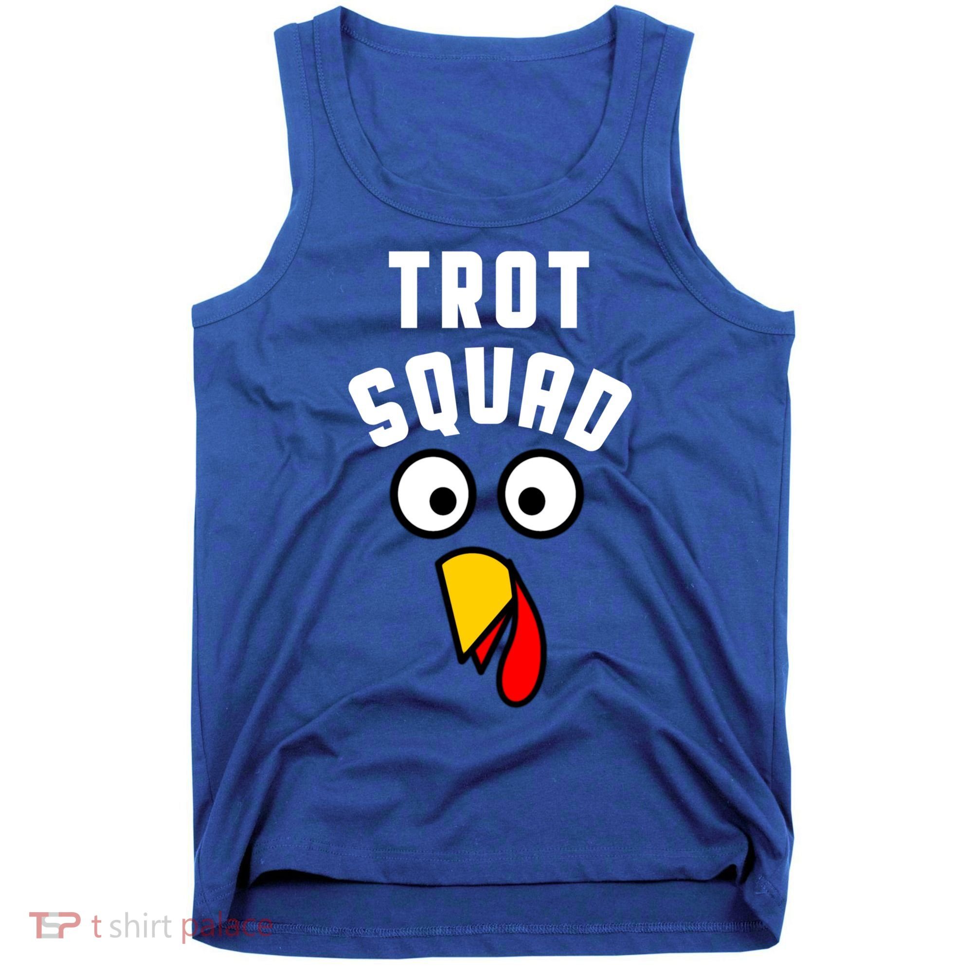 Funny Marathon Thanksgiving 5k Running Turkey Trot Squad Gift Tank Top