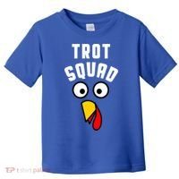 Funny Marathon Thanksgiving 5k Running Turkey Trot Squad Gift Toddler T-Shirt thumb 0