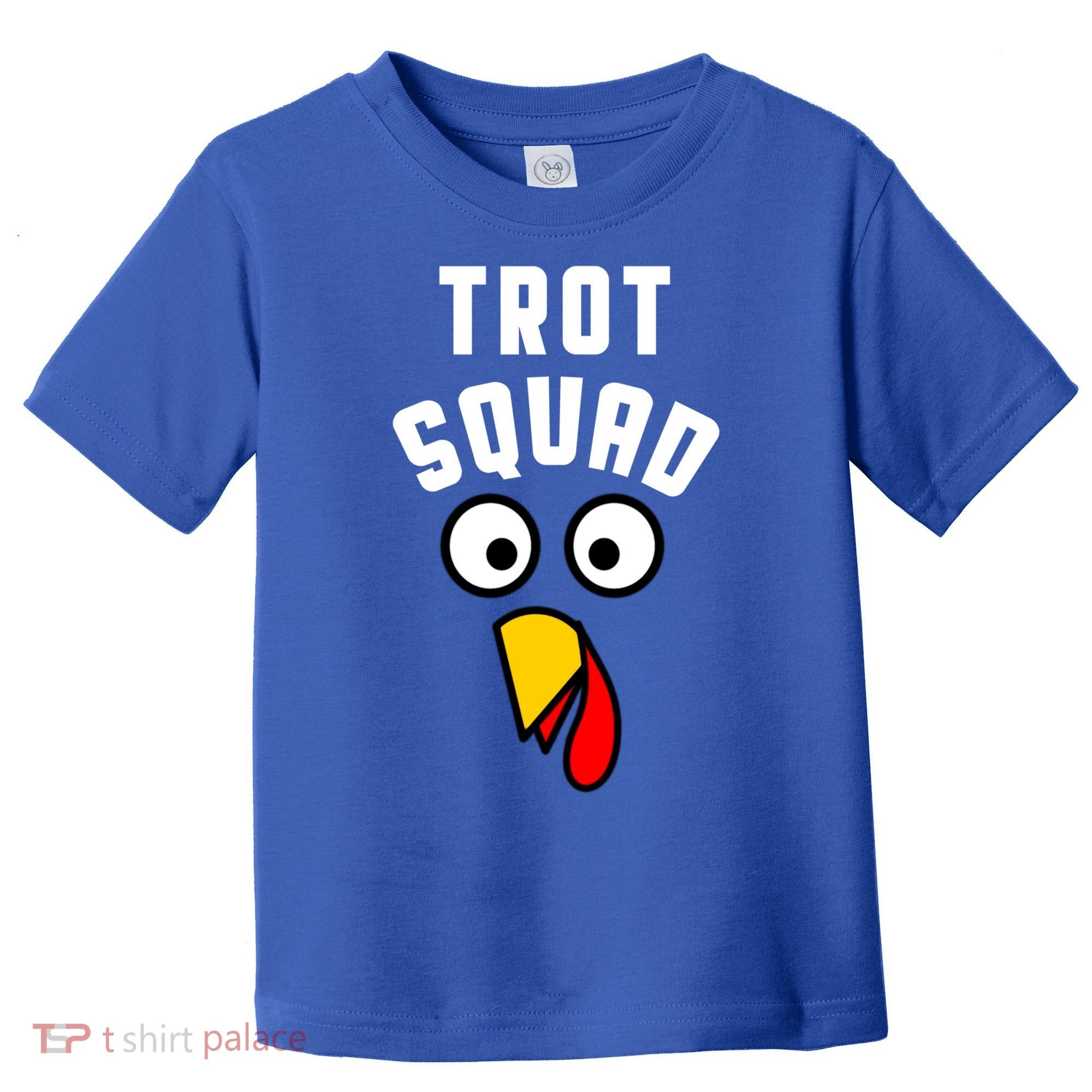 Funny Marathon Thanksgiving 5k Running Turkey Trot Squad Gift Toddler T-Shirt