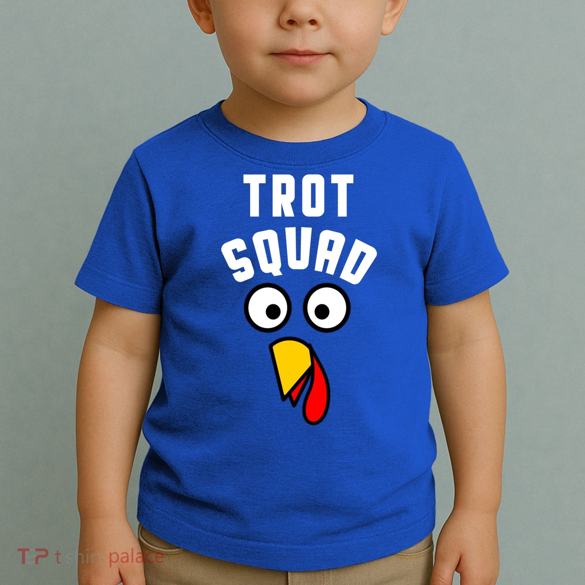 Funny Marathon Thanksgiving 5k Running Turkey Trot Squad Gift Toddler T-Shirt