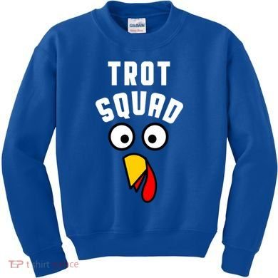 Funny Marathon Thanksgiving 5k Running Turkey Trot Squad Gift Kids Sweatshirt