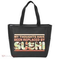 Funny My Thoughts Have Been Replaced By Sushi Tote Bag thumb 0