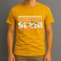 Funny My Thoughts Have Been Replaced By Sushi T-Shirt thumb 3