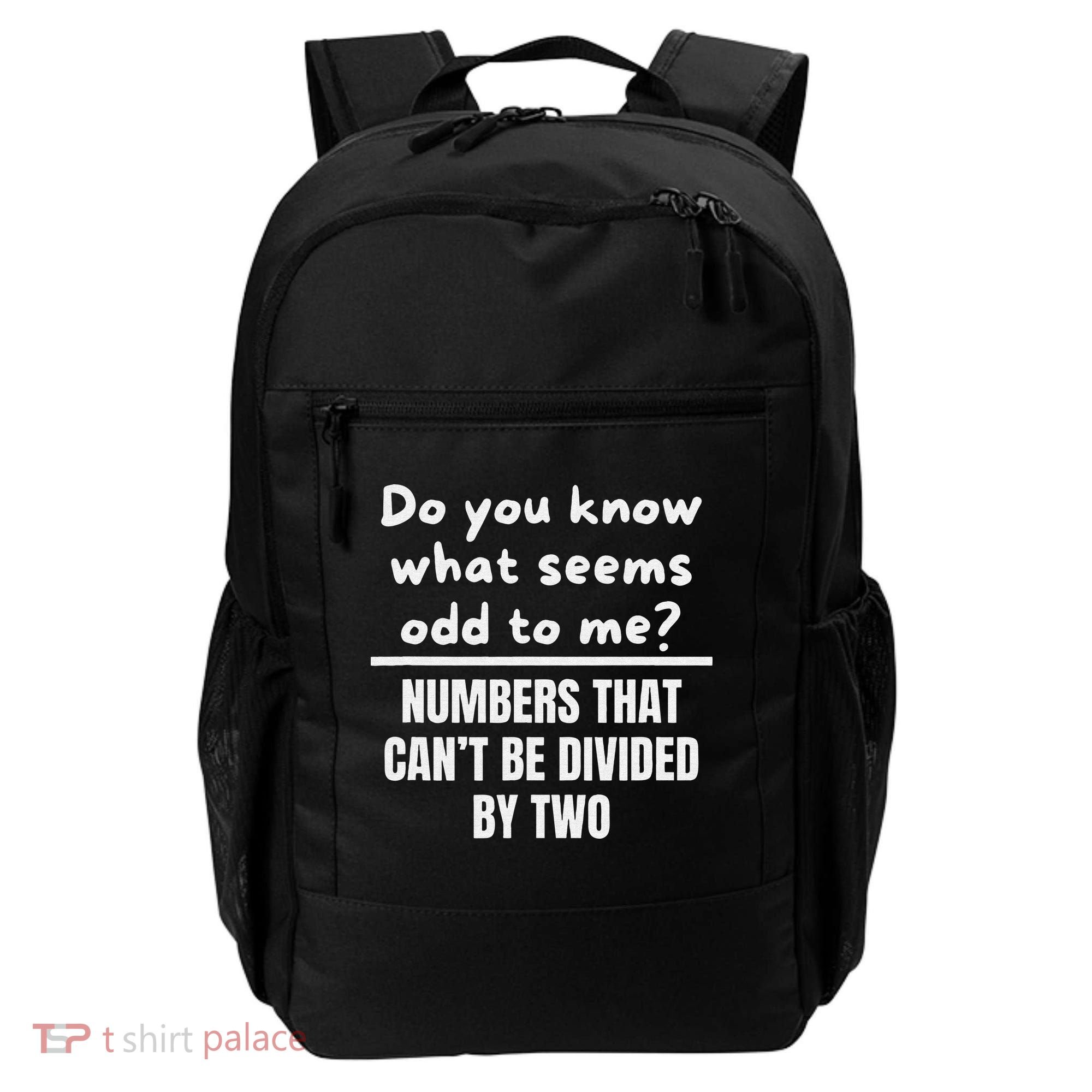 Funny Math Teacher Joke Fun Best Math Quotes Backpack
