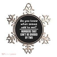 Funny Math Teacher Joke Fun Best Math Quotes Ornament thumb 0