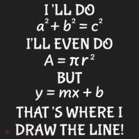 Funny Math Teacher Joke Quote Women's Sweatshirt thumb 2