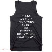 Funny Math Teacher Joke Quote Tank Top thumb 0