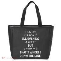 Funny Math Teacher Joke Quote Tote Bag thumb 0
