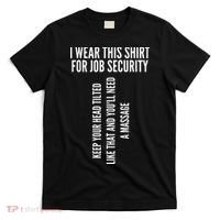 Funny Massage Therapist Gift Spa Therapy Job Security T-Shirt thumb 0