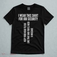 Funny Massage Therapist Gift Spa Therapy Job Security T-Shirt thumb 5