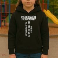 Funny Massage Therapist Gift Spa Therapy Job Security Kids Hoodie thumb 3