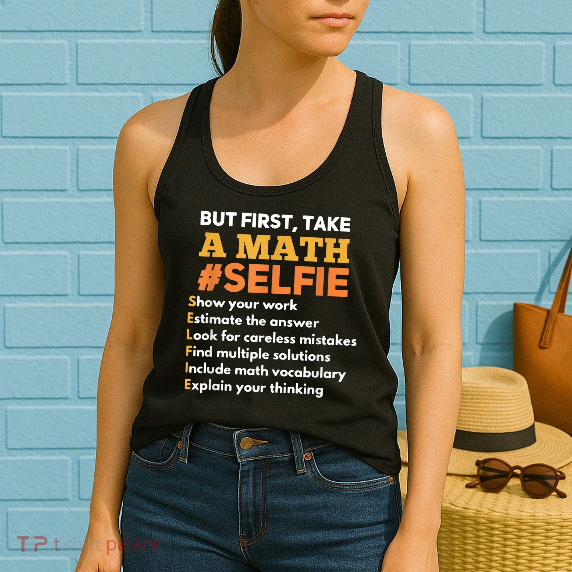 Funny Math Teacher Gift For A Math Nerd Women's Tank Top