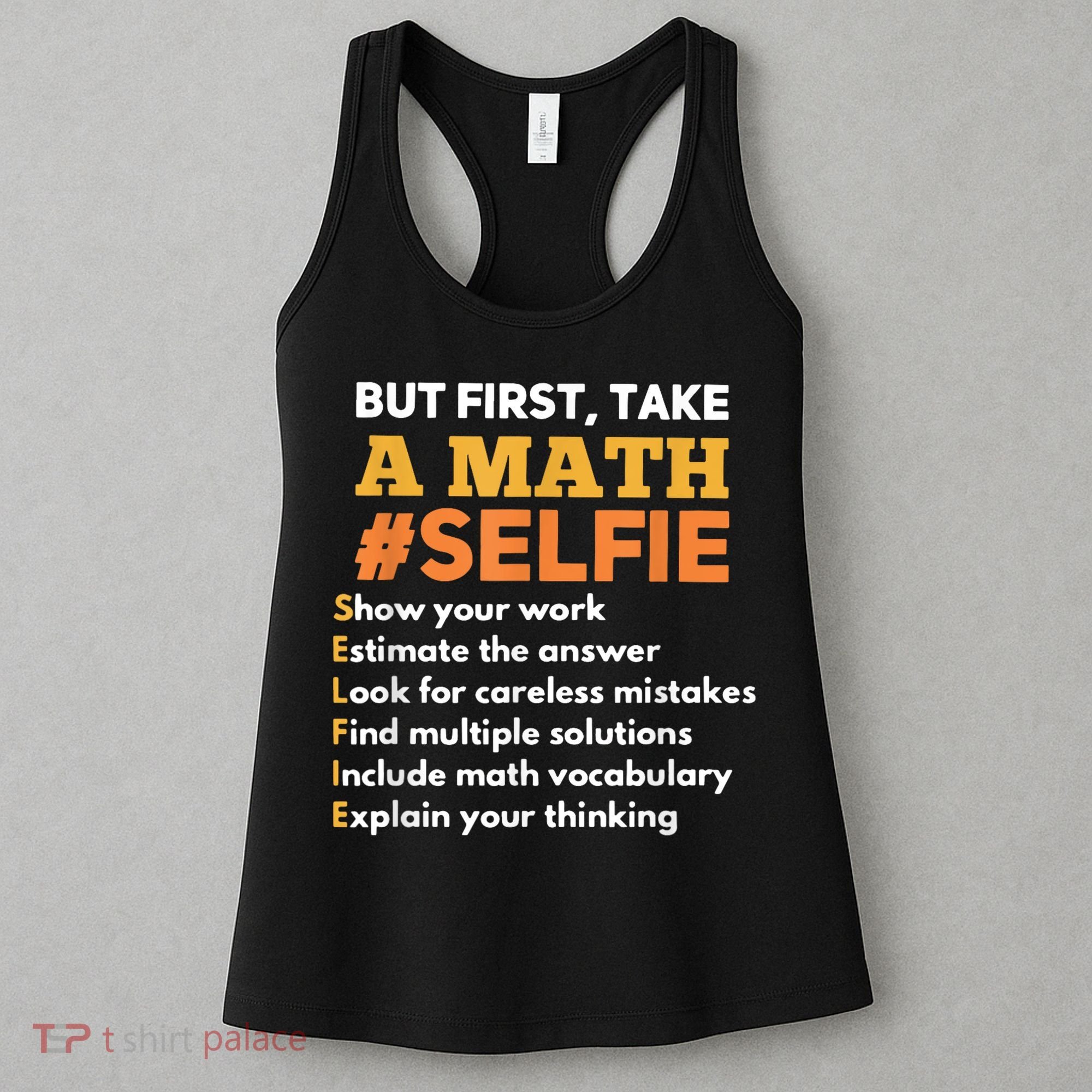 Funny Math Teacher Gift For A Math Nerd Women's Tank Top