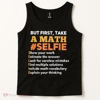 Funny Math Teacher Gift For A Math Nerd Tank Top thumb 2