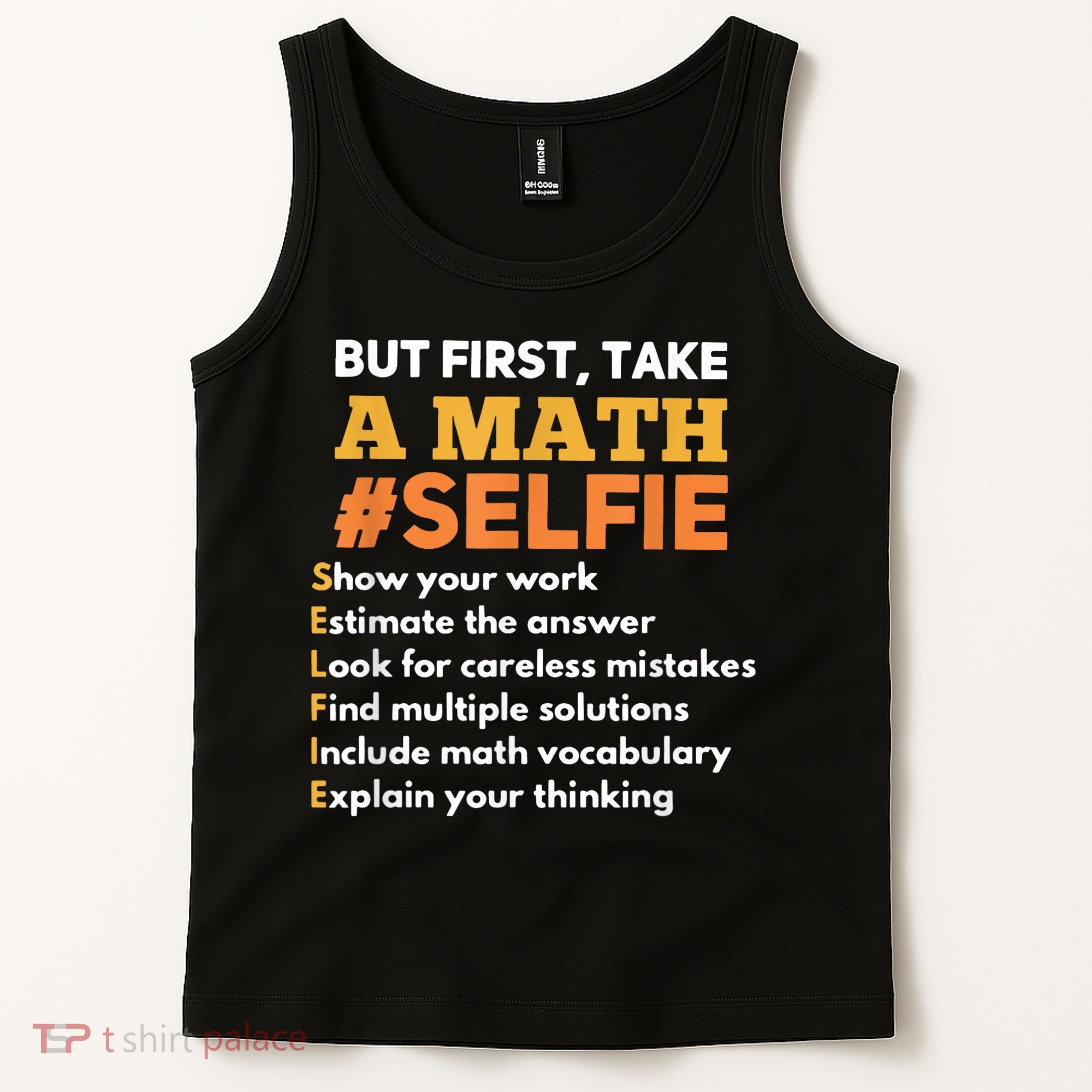 Funny Math Teacher Gift For A Math Nerd Tank Top