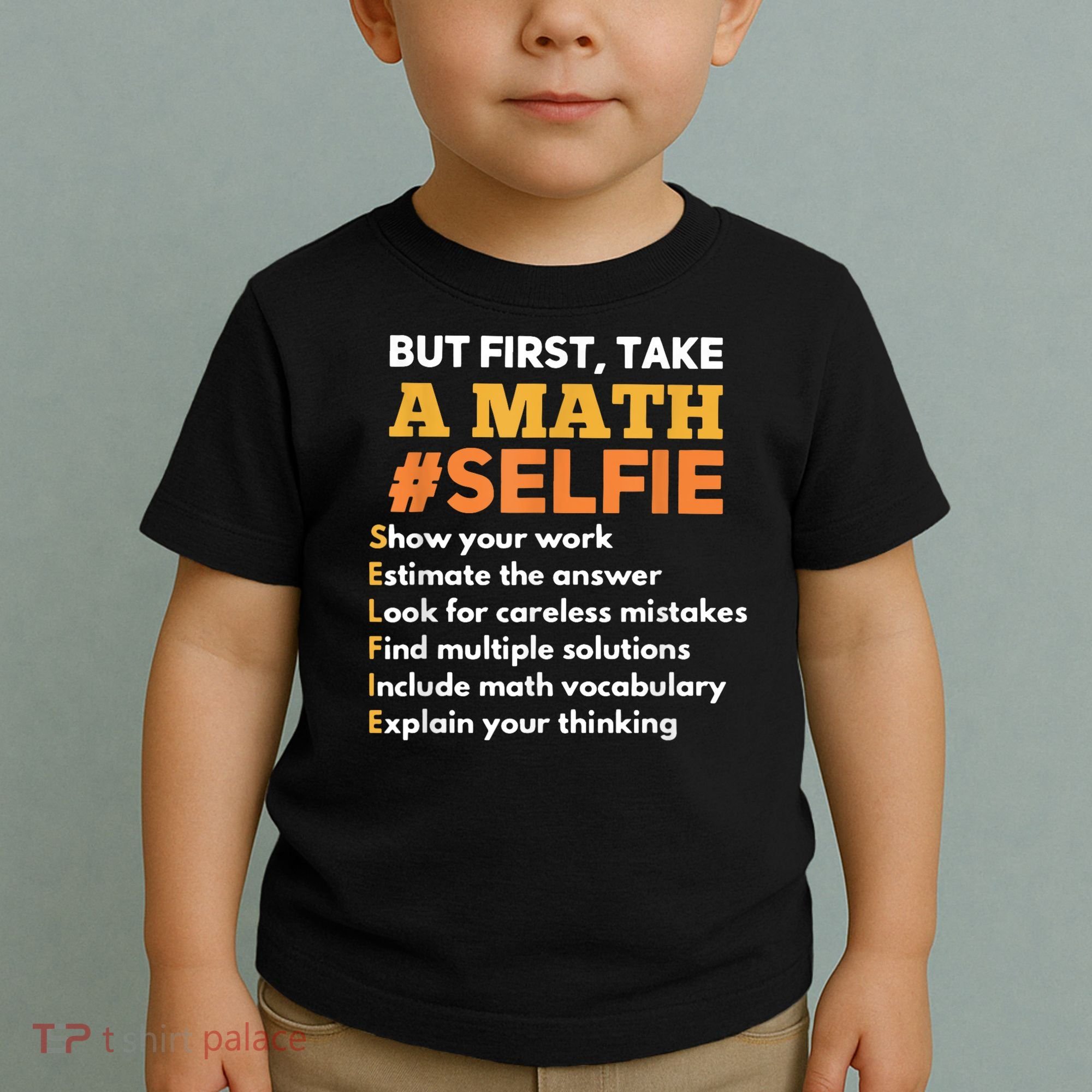 Funny Math Teacher Gift For A Math Nerd Toddler T-Shirt