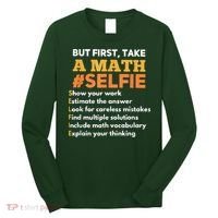 Funny Math Teacher Gift For A Math Nerd Long Sleeve Shirt thumb 0