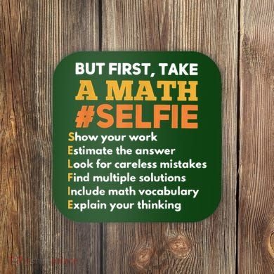Funny Math Teacher Gift For A Math Nerd Coaster