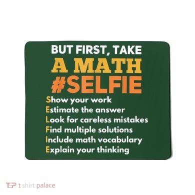 Funny Math Teacher Gift For A Math Nerd Mousepad