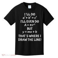Funny Math Teacher Joke Men Women Fun Best Math Quotes Kids T-Shirt thumb 0