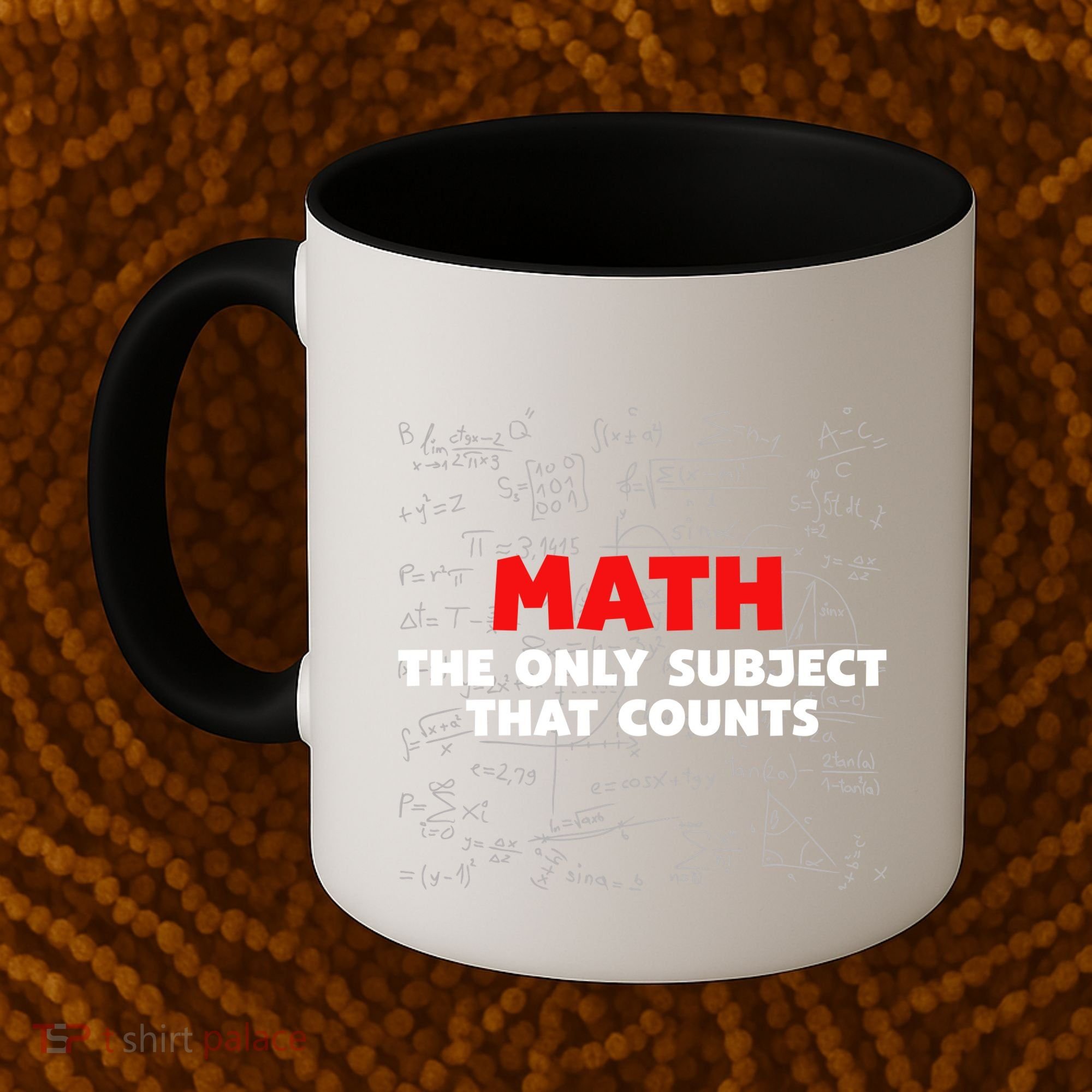 Funny Math The Only Subject That Counts Coffee Mug