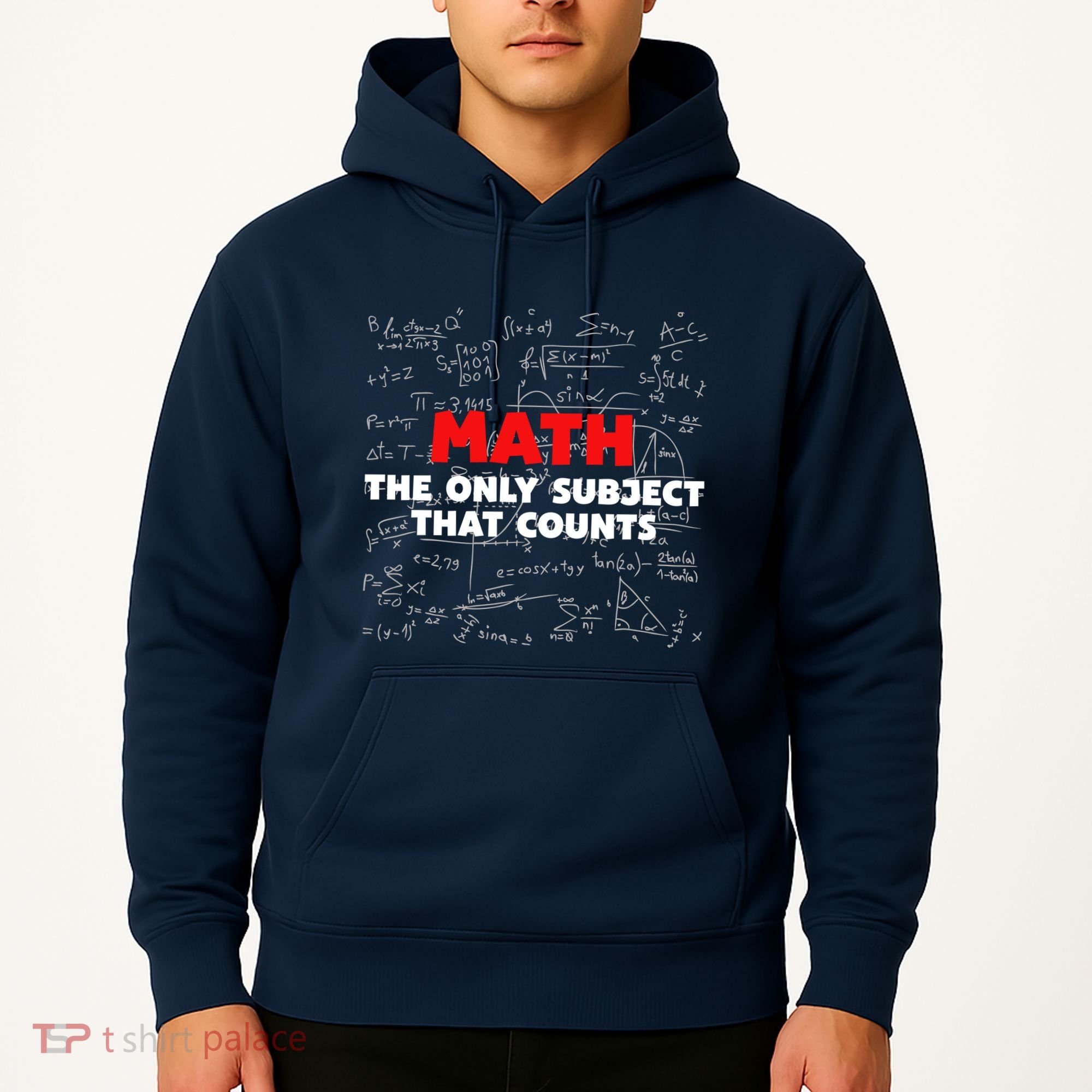 Funny Math The Only Subject That Counts Hoodie