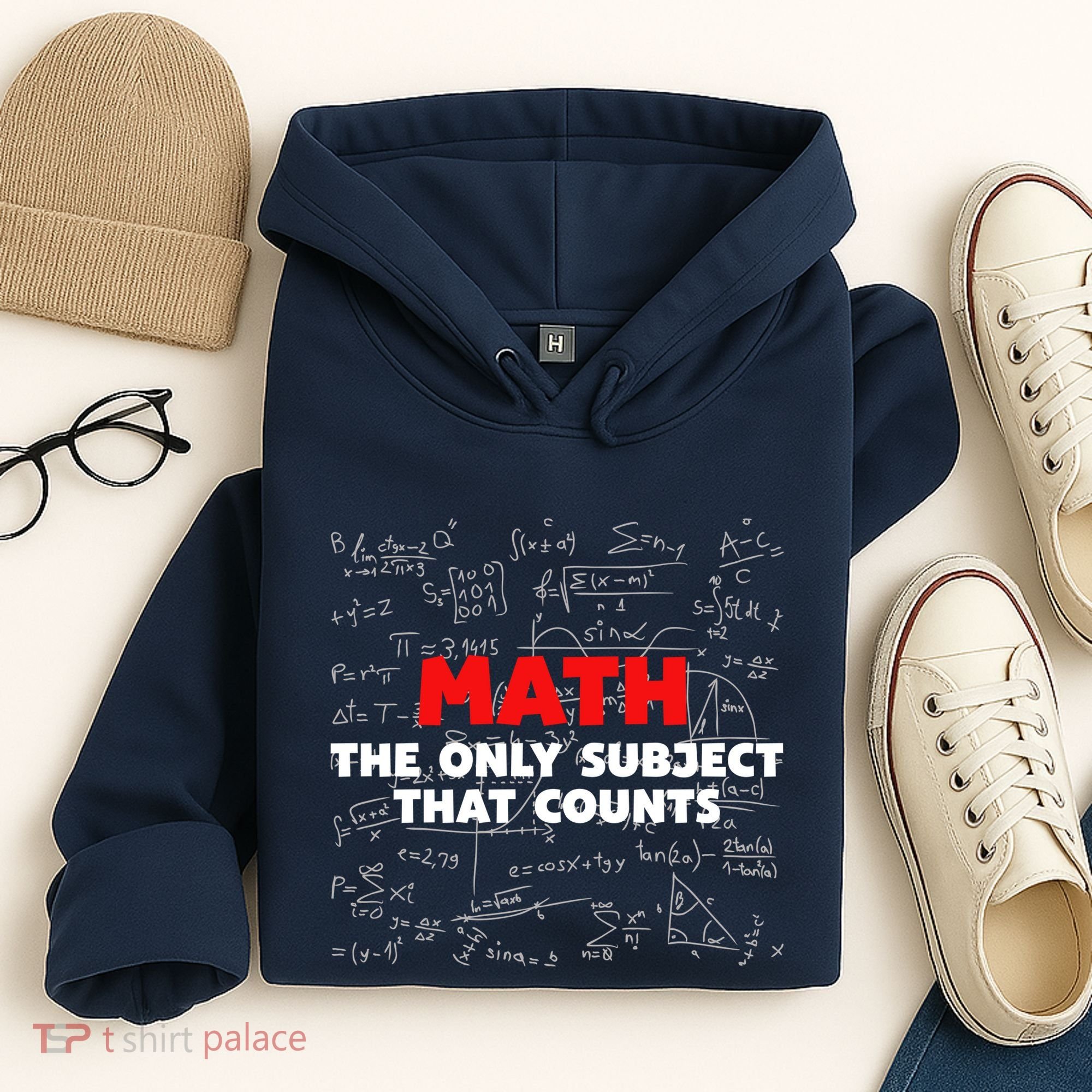 Funny Math The Only Subject That Counts Hoodie